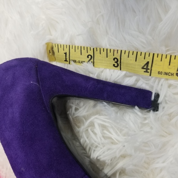 Franco Sarto stiletto shoes Purple  size 7.5 - Picture 7 of 8